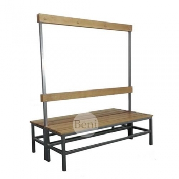 Foto Banco para Vestiário Duplo com Cabideiro