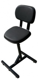 Foto Banco semi-sentado com Encosto