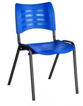 Cadeira Fixa Azul Turim